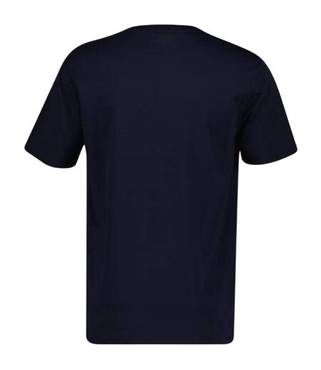 Mens Graphic Print T-shirt Evening Blue Gant