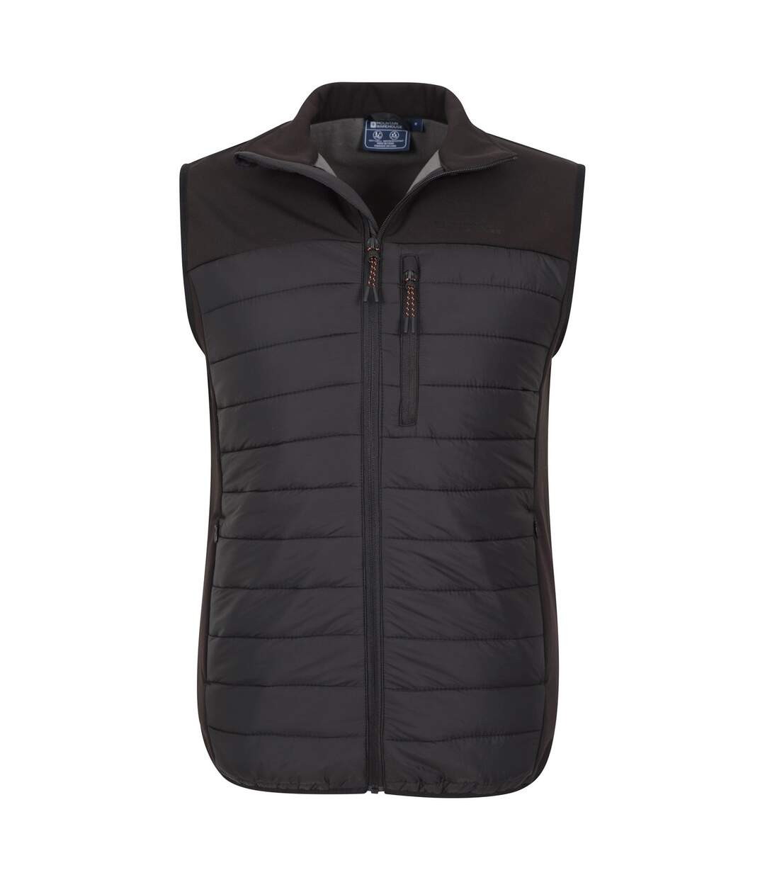 Doudoune sans manches turbine hybrid homme noir Mountain Warehouse