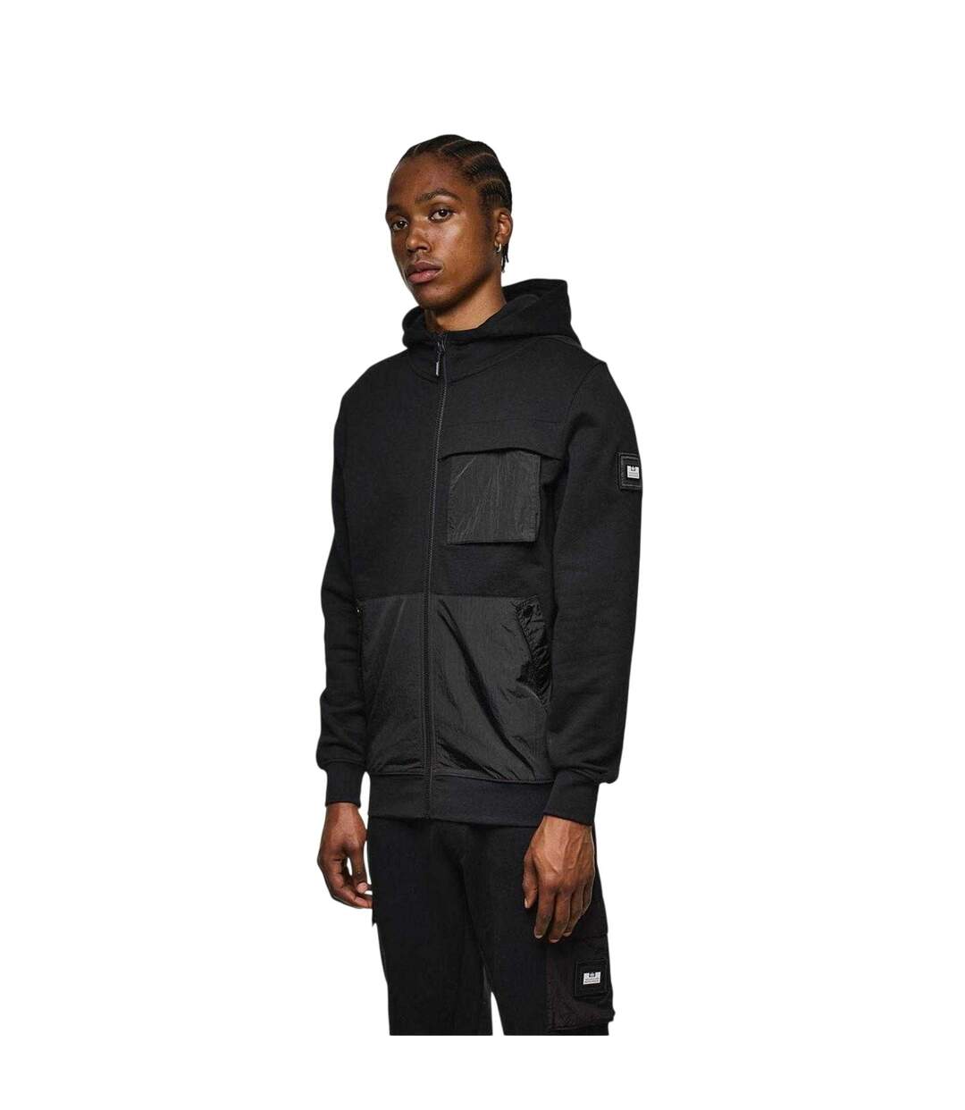 Veste À Capuche Homme Noir Weekend Offender-3