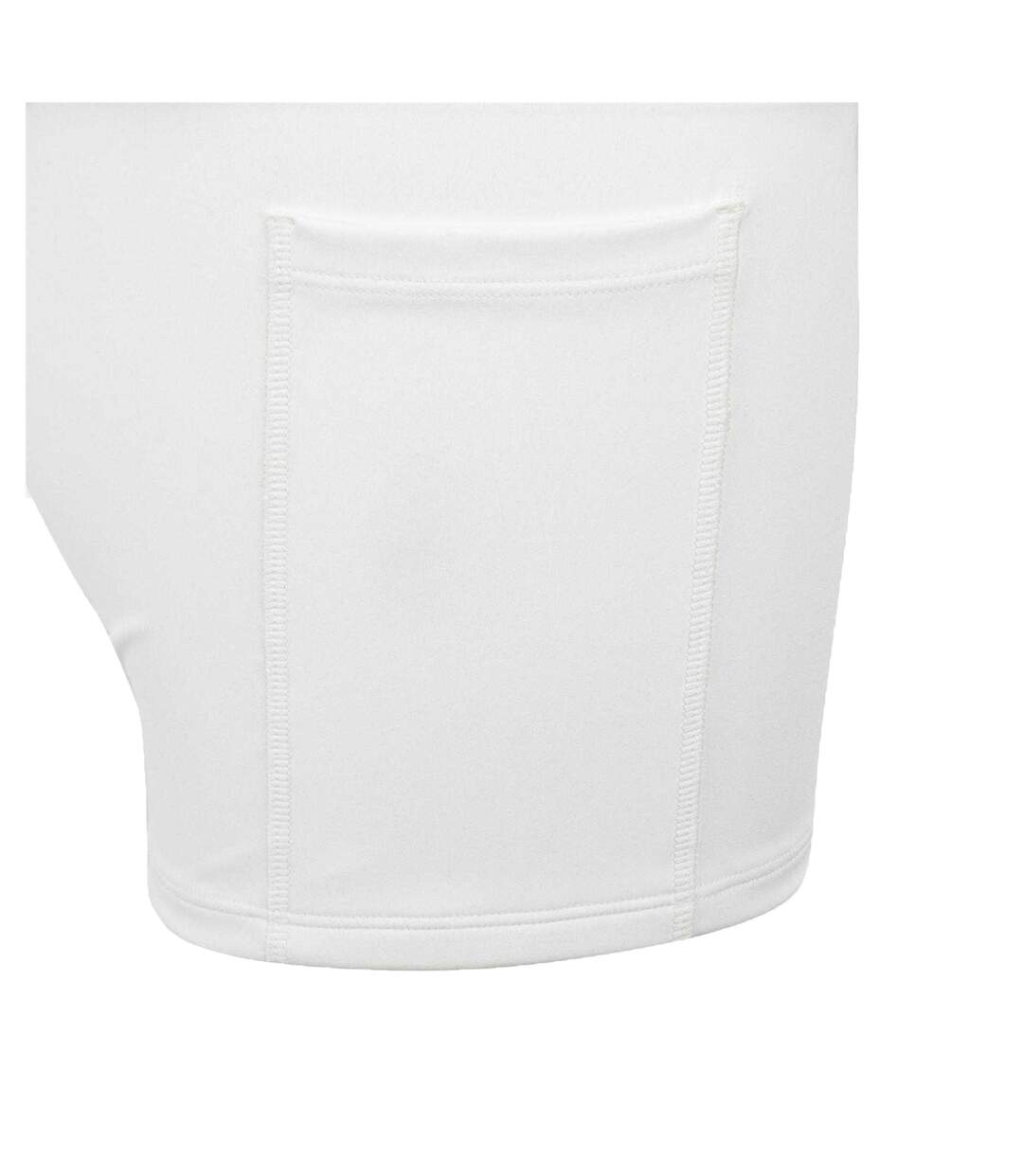 Womens/ladies Court Lightweight Shorts White Slazenger-4