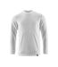 Sweatshirt Crossover Pour Hommes Blanc Mascot-1