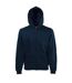 Sweatshirt À Capuche Et Fermeture Zippée Homme Bleu Marine Profond Fruit Of The Loom-2