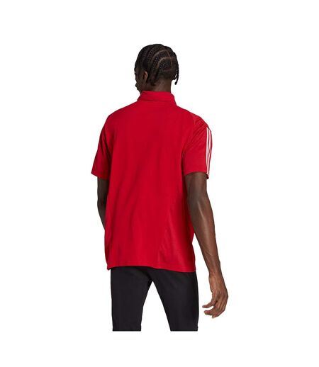 Polo Tiro Homme Rouge Adidas