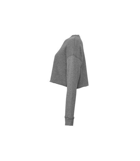 Sweat Femme Gris Foncé Chiné Bella + Canvas