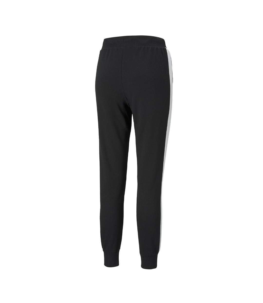 Jogging noir femme puma iconic-2