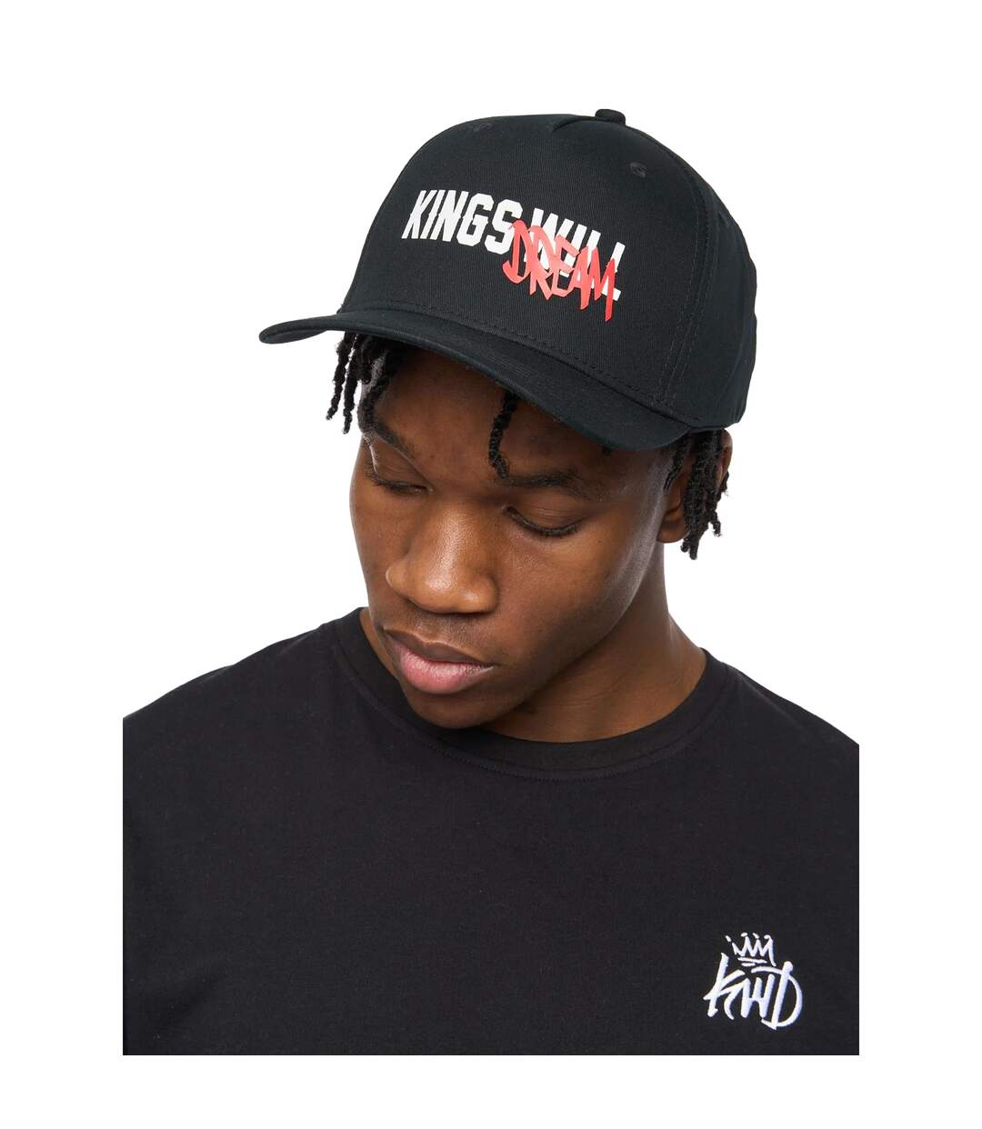 Mens tagged baseball cap black Kings Will Dream-1