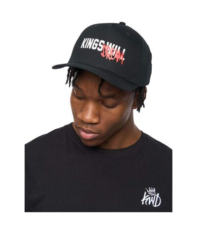 Mens tagged baseball cap black Kings Will Dream