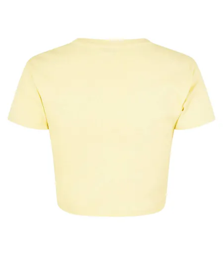 T-shirt Court Motif/style 1 Femme Crème Jack Wills