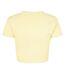 T-shirt Court Motif/style 1 Femme Crème Jack Wills-3
