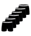 Lot de 6 boxers homme Freegun Freegun-1