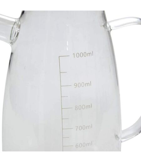 Pichet Gradué en Verre Cozy 1L Transparent
