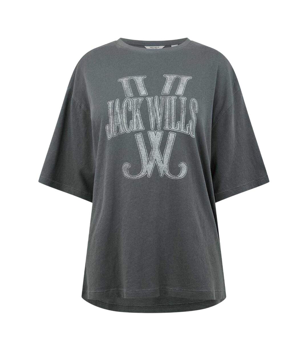 T-shirt Motif/style Logo Femme Orage Jack Wills-1