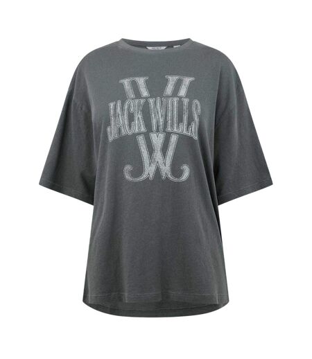 T-shirt Motif/style Logo Femme Orage Jack Wills
