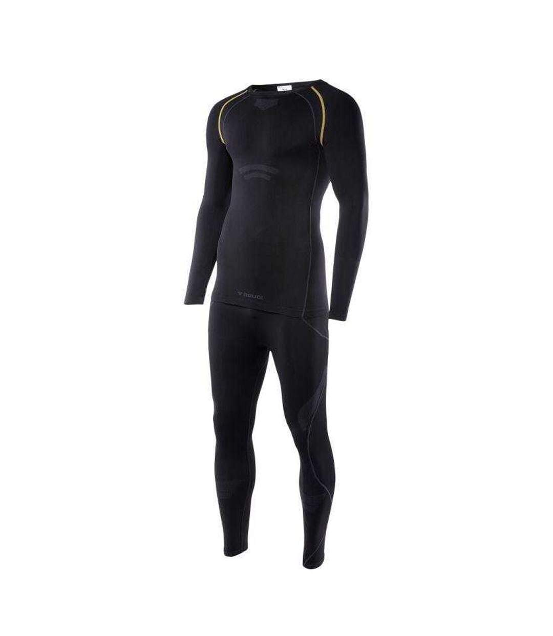 Ensemble Sous-vêtements Thermiques 4rcg Homme Noir Brugi-1