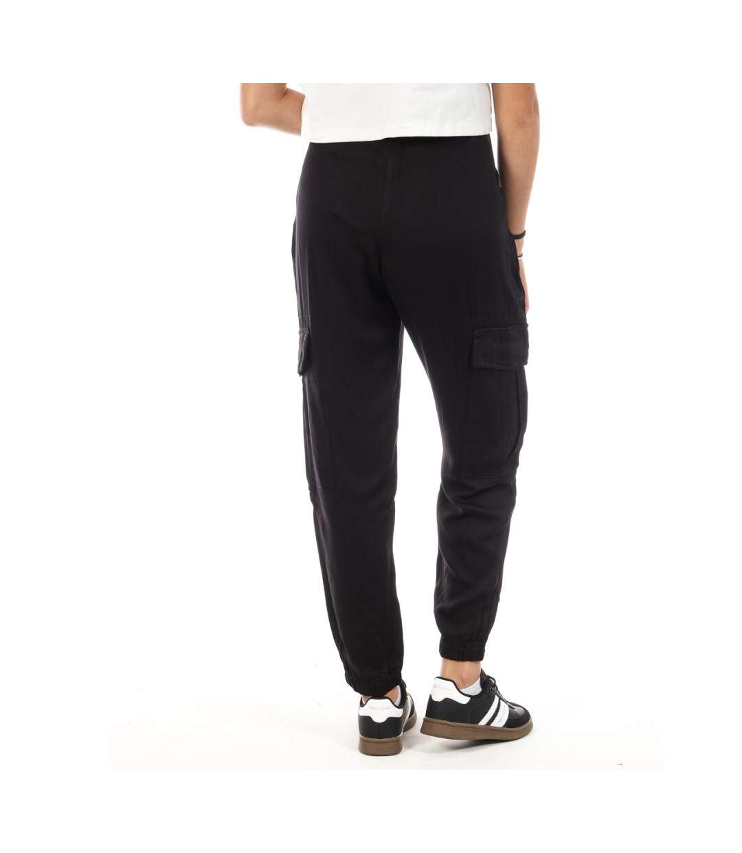 Pantalon Fluide Noir Femme Lee Cooper Okarta - 26