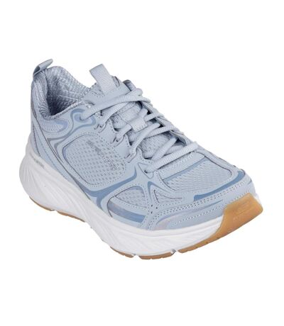Womens/ladies edgeride silver eclipse trainers blue Skechers