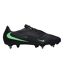 Mens Phantom 6 Low Academy Soft Ground Football Boots Black Green Nike-1