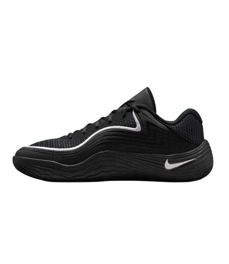 Mens Logo Basketball Shoes Black White Nike