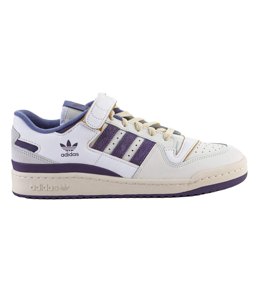 Baskets Forum Homme Blanc Adidas-4