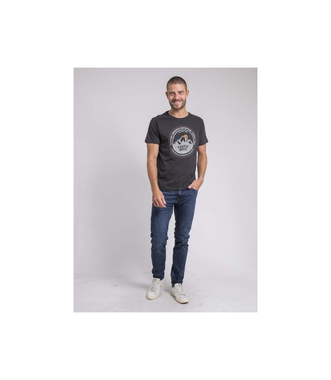 T-shirt col rond pur coton JOROCK