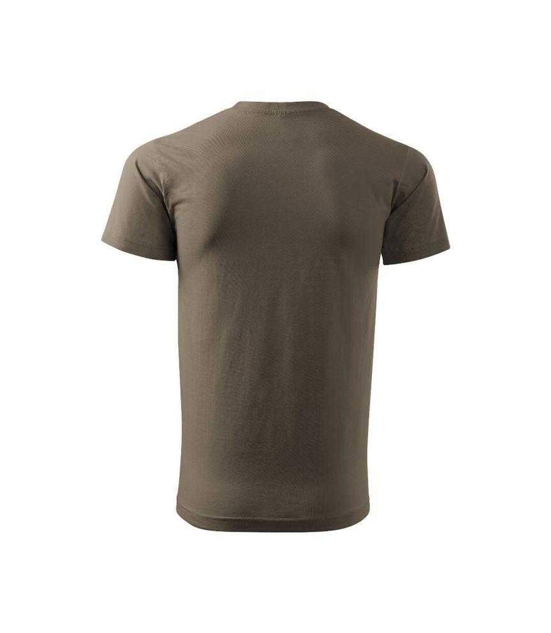 T-shirt Heavy New Homme Marron Malfini-2