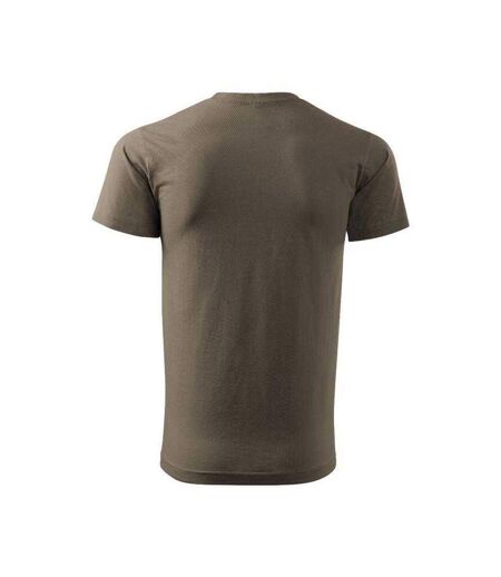 T-shirt Heavy New Homme Marron Malfini
