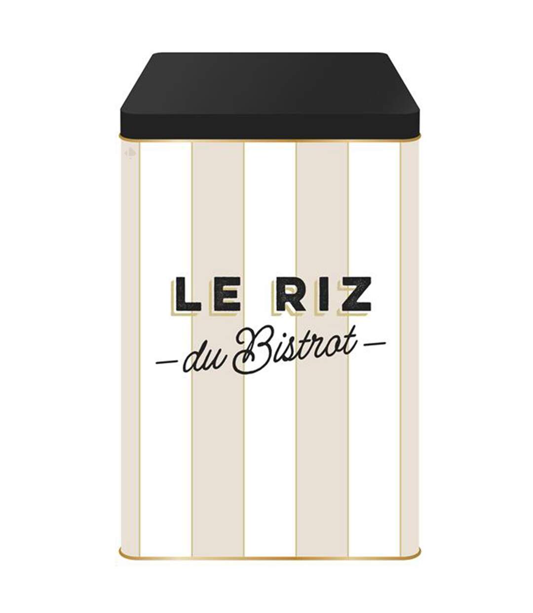 Boite de rangement en métal AU BISTROT Riz-1