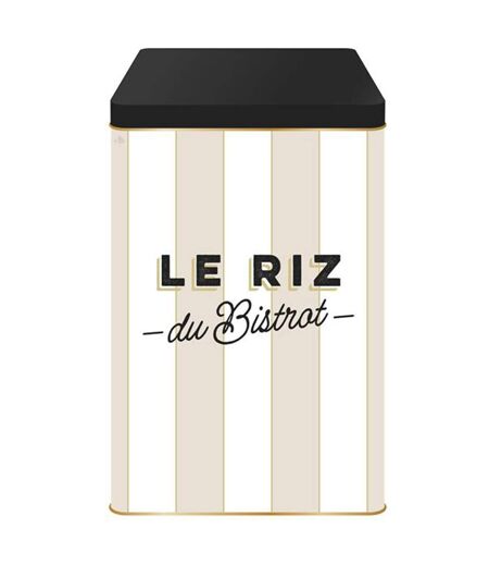 Boite de rangement en métal AU BISTROT Riz