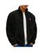 Veste en sherpa noir homme tommy hilfiger badge-1