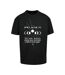 T-shirt Hommes Phases De La Lune Noir Mister Tee-1