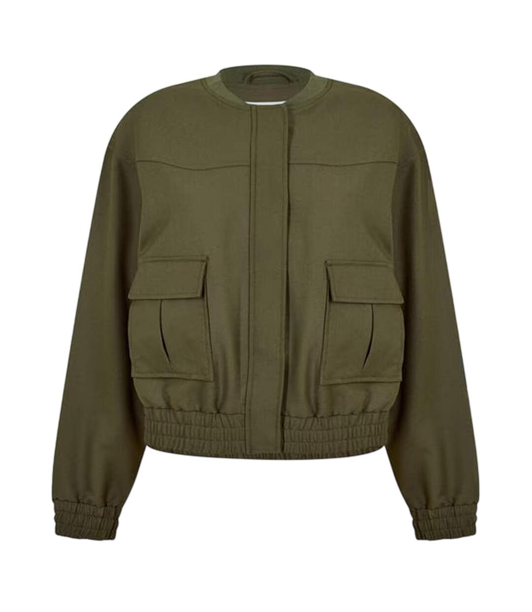 Blouson Aviateur Femme Kaki Foncé Jack Wills-2