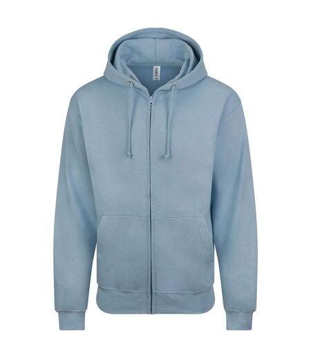 Veste À Capuche Motif/style Uni Homme Bleu Ciel Awdis