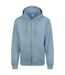 Veste À Capuche Motif/style Uni Homme Bleu Ciel Awdis-1