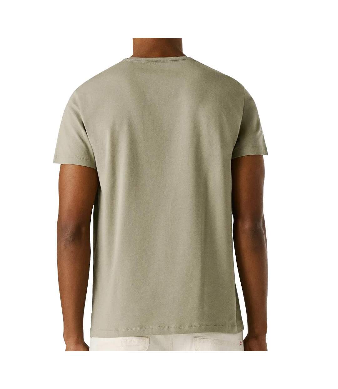 T-Shirt vert homme pepe jeans original-2