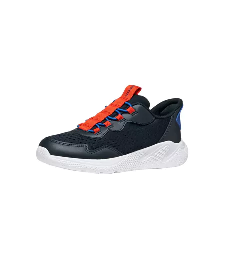 Basket Basse à Lacets Geox Enfant Sprintye Fast In