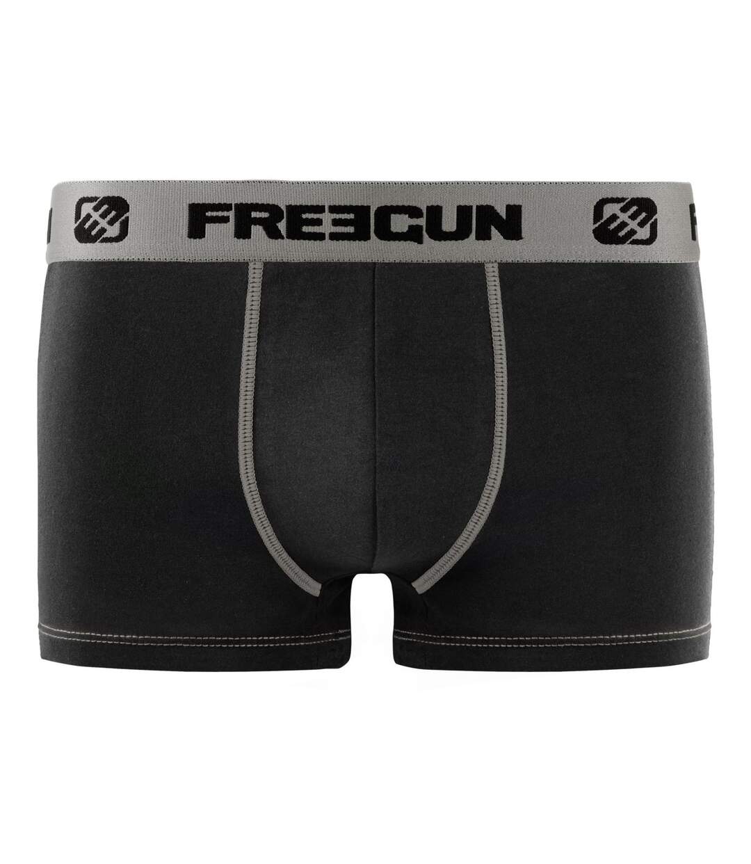 Lot de 9 Boxers coton homme E1 Freegun-5