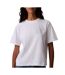 T-Shirt blanc femme calvin klein jeans boxy fit-1