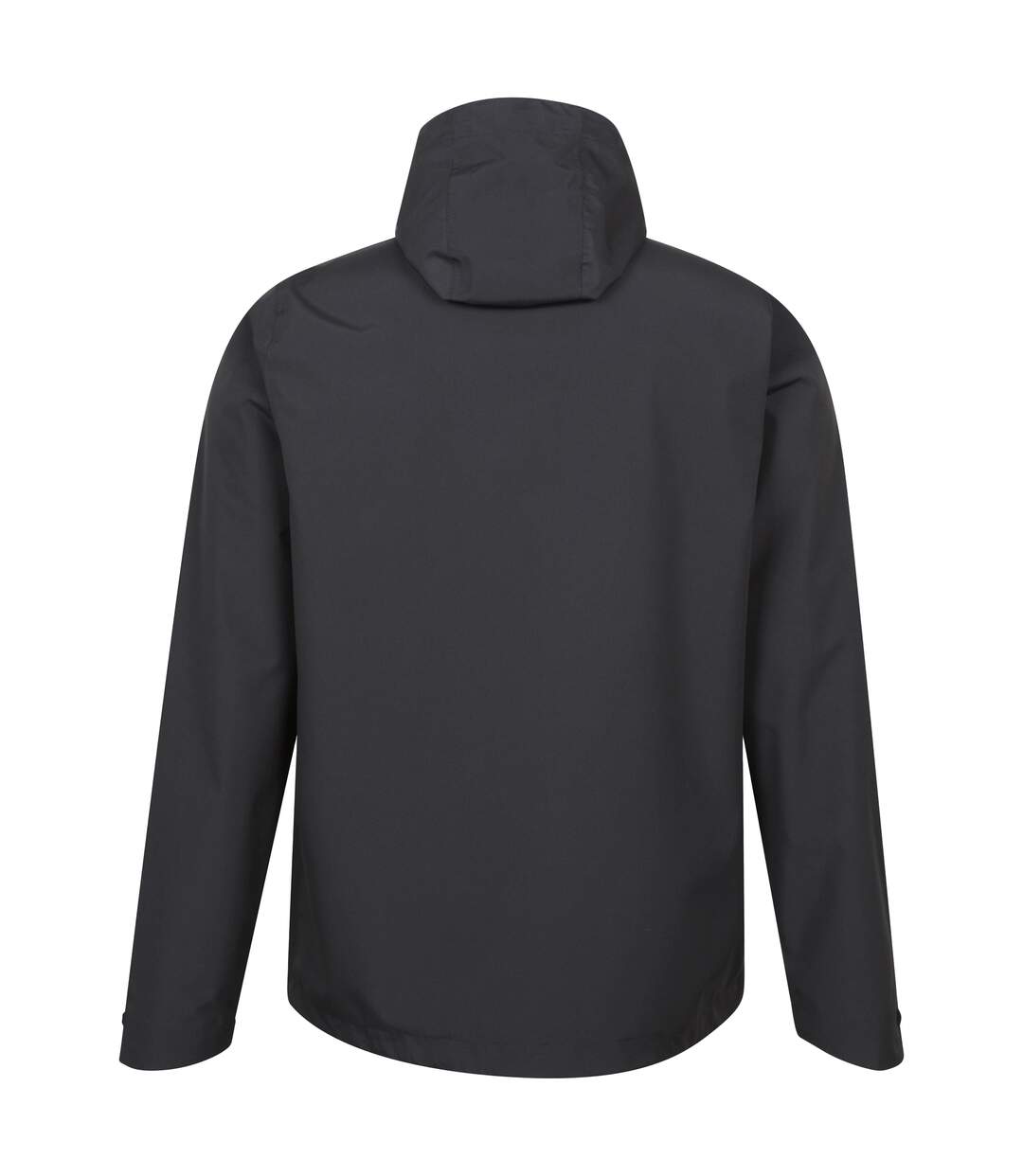Mens hill packable waterproof jacket black Mountain Warehouse-2