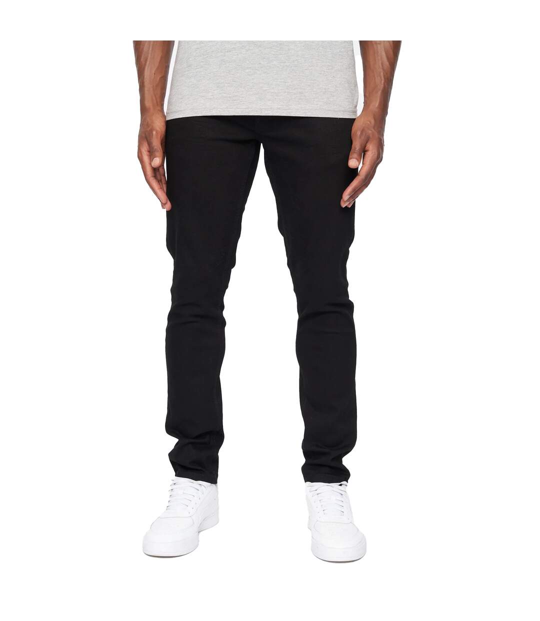 Jean Barbeck Homme Noir Uni Crosshatch-2