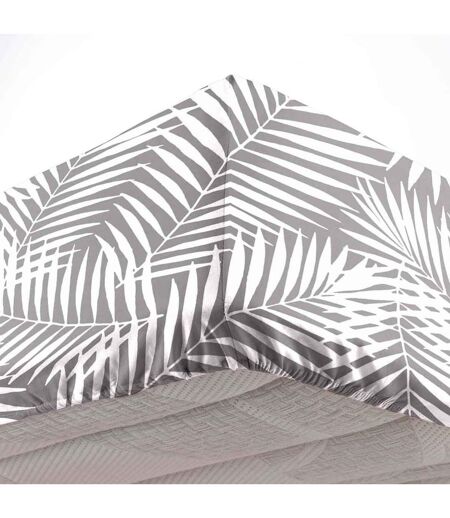 Drap Housse en Coton Botania 160x200cm Gris