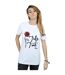 Disney Femmes/Les femmes Tale As Old As Time Rose Cotton Boyfriend T-Shirt (Blanc) - UTBI42615-2