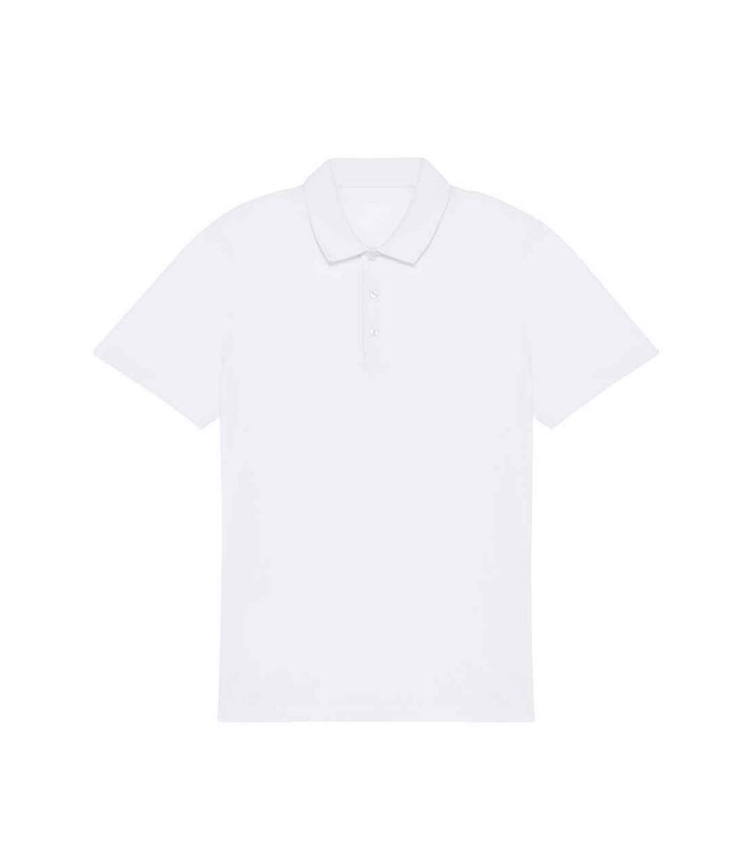 Polo homme blanc Native Spirit-1