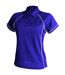 Finden & Hales Womens Coolplus Piped Sports Polo Shirt (Royal/White) - UTRW428-1