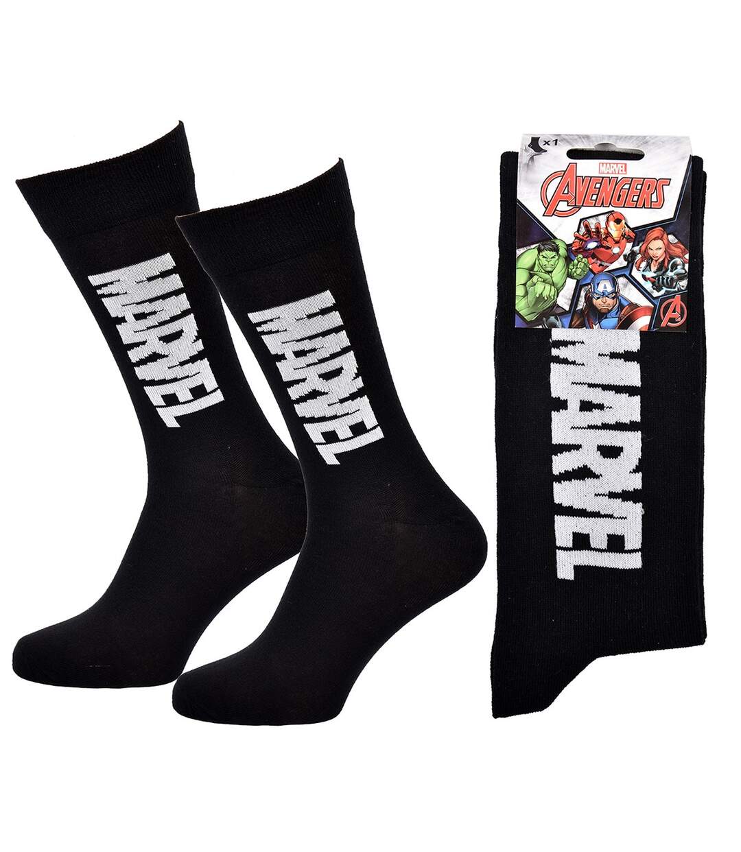 Chaussettes Pack Cadeaux Homme SUPERHEROS MARV23-3