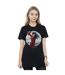 Disney Womens/Ladies Mulan Movie Sword Poster Cotton Boyfriend T-Shirt (Noir) - UTBI35654-2