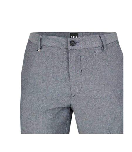 Pantalon Motif/style Uni Kane Homme Bleu Foncé Boss