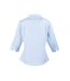 Premier Womens/Ladies Poplin 3/4 Sleeve Shirt (Light Blue) - UTPC6704