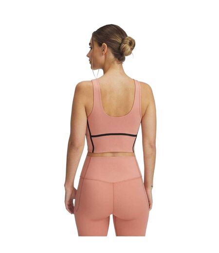 Womens/ladies Meridian Sports Bra Pink Under Armour