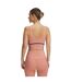 Womens/ladies Meridian Sports Bra Pink Under Armour-2