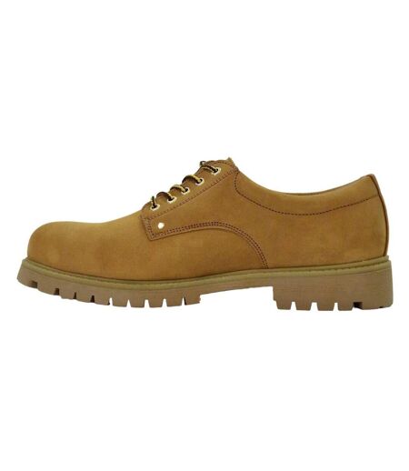 Mens Suede Oxford Shoes Honey Nicholas Deakins